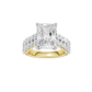 5.50ct Radiant Certified Lab Diamond Ring