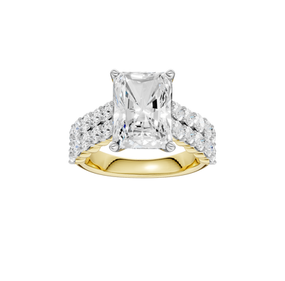 5.50ct Radiant Certified Lab Diamond Ring