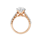 5.50ct Pear Certified Lab Diamond Ring
