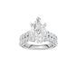 5.50ct Pear Certified Lab Diamond Ring