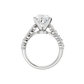 5.50ct Pear Certified Lab Diamond Ring