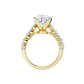 5.50ct Pear Certified Lab Diamond Ring