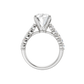 5.50ct Oval Certified Lab Diamond Ring