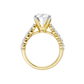 5.50ct Oval Certified Lab Diamond Ring