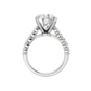 5.50ct Round Certified Lab Diamond Ring