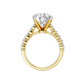 5.50ct Round Certified Lab Diamond Ring