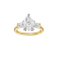 2.00ct Pear Certified Lab Diamond Ring