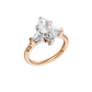 2.00ct Marquise Certified Lab Diamond Ring