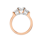 2.50ct Oval Certified Lab Diamond Ring