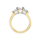 2.50ct Oval Certified Lab Diamond Ring