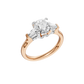 2.00ct Round Certified Lab Diamond Ring