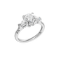 2.00ct Round Certified Lab Diamond Ring