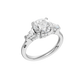 2.50ct Round Certified Lab Diamond Ring