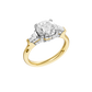 2.50ct Round Certified Lab Diamond Ring