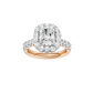 3.02ct Radiant Certified Lab Diamond Ring
