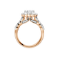 3.02ct Radiant Certified Lab Diamond Ring
