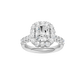 3.02ct Radiant Certified Lab Diamond Ring