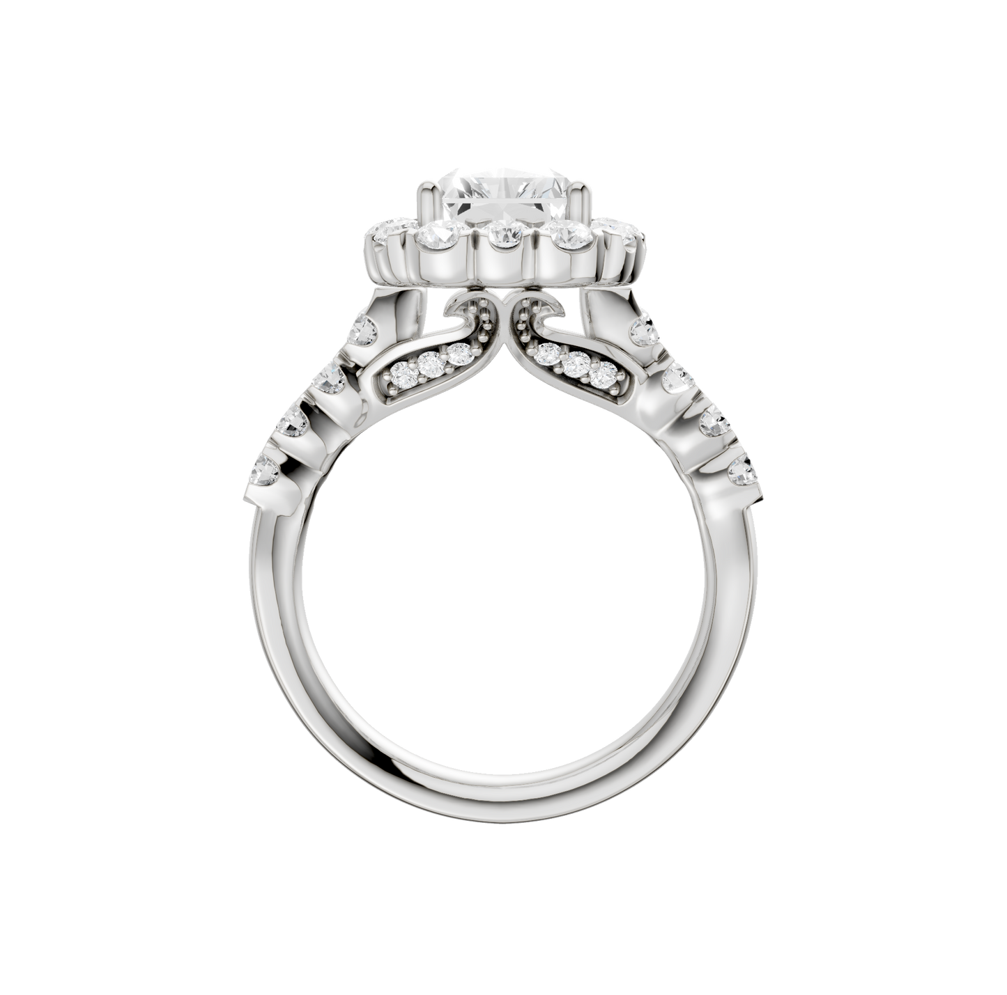 3.02ct Radiant Certified Lab Diamond Ring