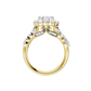 3.02ct Radiant Certified Lab Diamond Ring