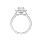 2.00ct Oval Certified Lab Diamond Ring