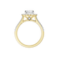 2.00ct Oval Certified Lab Diamond Ring