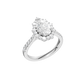2.05ct Pear Certified Lab Diamond Ring