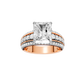 3.75ct Radiant Certified Lab Diamond Ring