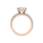 3.75ct Radiant Certified Lab Diamond Ring