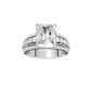 3.75ct Radiant Certified Lab Diamond Ring