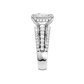 3.75ct Radiant Certified Lab Diamond Ring