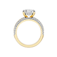 3.75ct Radiant Certified Lab Diamond Ring