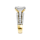 3.75ct Radiant Certified Lab Diamond Ring