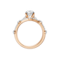 2.40ct Oval Certified Lab Diamond Ring