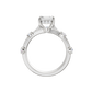2.40ct Asscher Certified Lab Diamond Ring