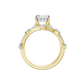 2.40ct Asscher Certified Lab Diamond Ring