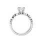 2.00ct Emerald Certified Lab Diamond Ring