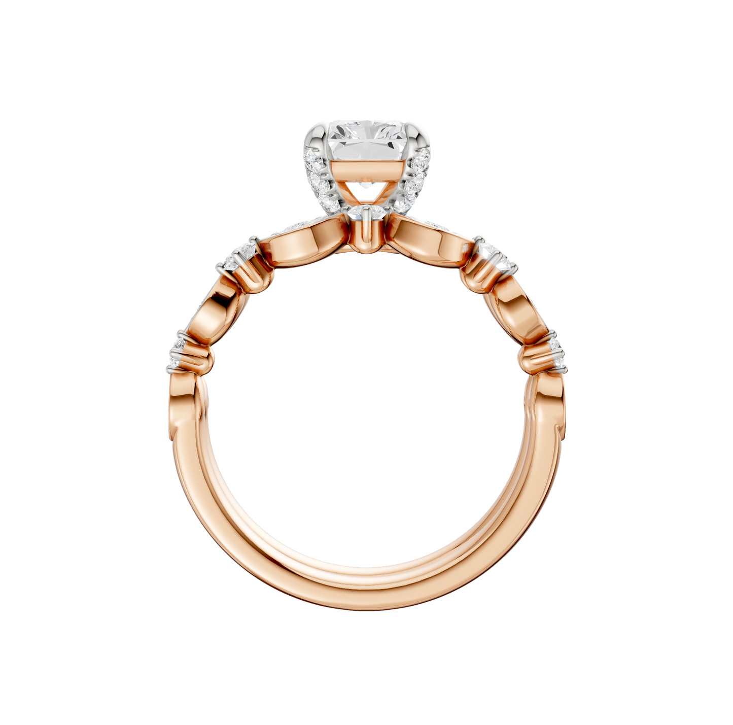 2.00ct Radiant Certified Lab Diamond Ring