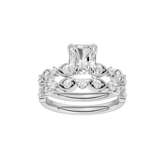 2.00ct Radiant Certified Lab Diamond Ring
