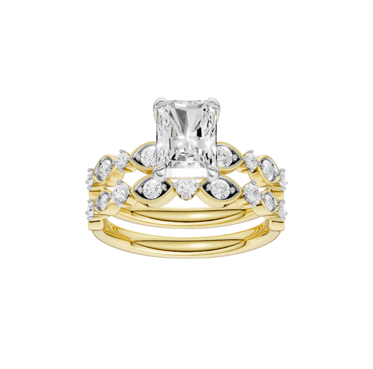 2.00ct Radiant Certified Lab Diamond Ring