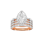2.75ct Pear Certified Lab Diamond Ring