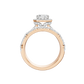 2.75ct Radiant Certified Lab Diamond Ring