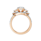 2.40ct Radiant Certified Lab Diamond Ring