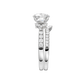 2.40ct Elongated Cushion Certified Lab Diamond Ring