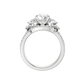2.40ct Elongated Cushion Certified Lab Diamond Ring