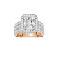 5.00ct Radiant Certified Lab Diamond Ring