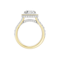 5.00ct Radiant Certified Lab Diamond Ring