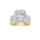 5.00ct Radiant Certified Lab Diamond Ring