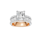 4.50ct Radiant Certified Lab Diamond Ring