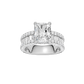 4.50ct Radiant Certified Lab Diamond Ring
