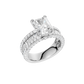4.50ct Radiant Certified Lab Diamond Ring